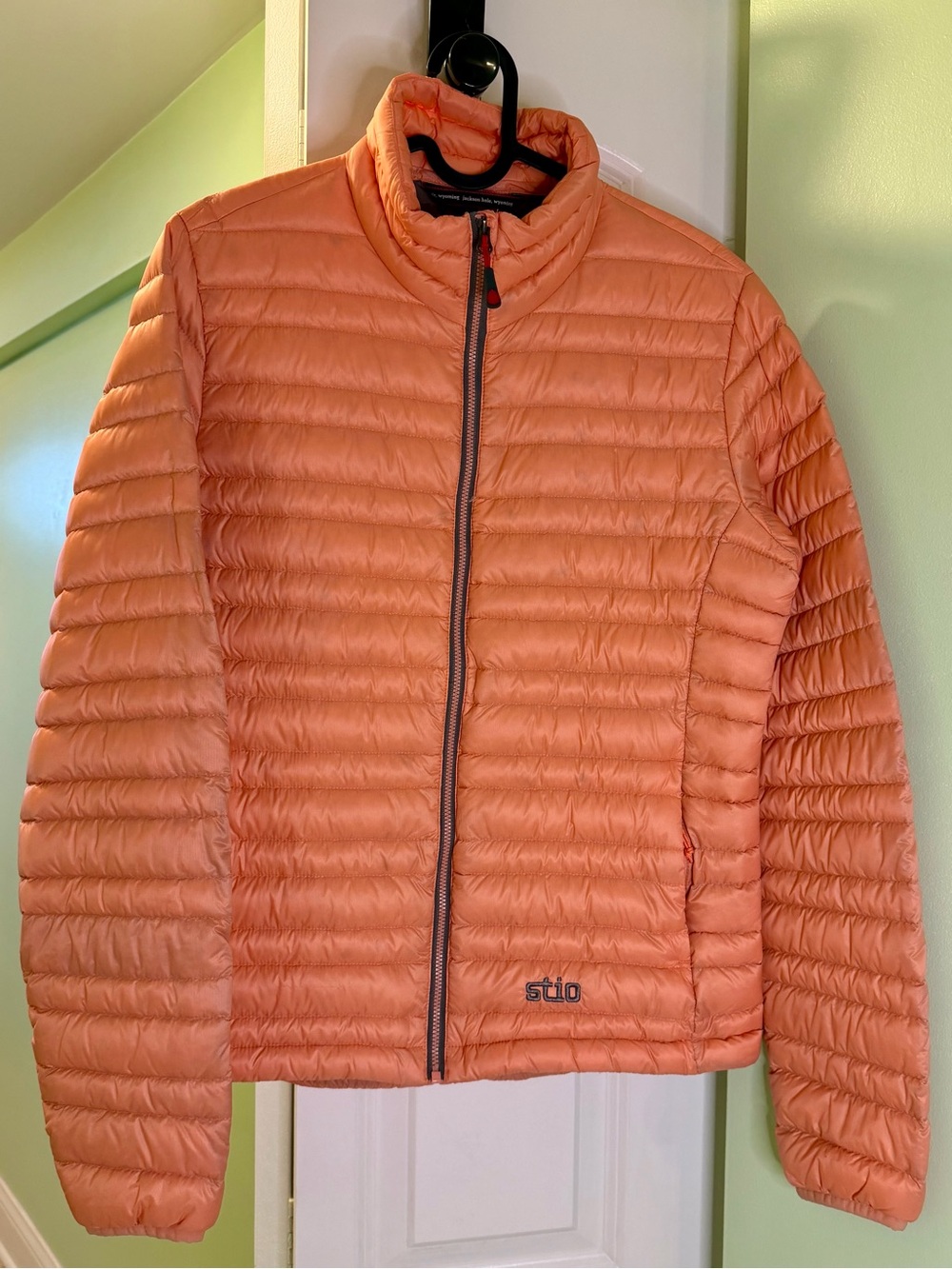Stio Coral Orange Lightweight Women’s Puffer Jacket - S